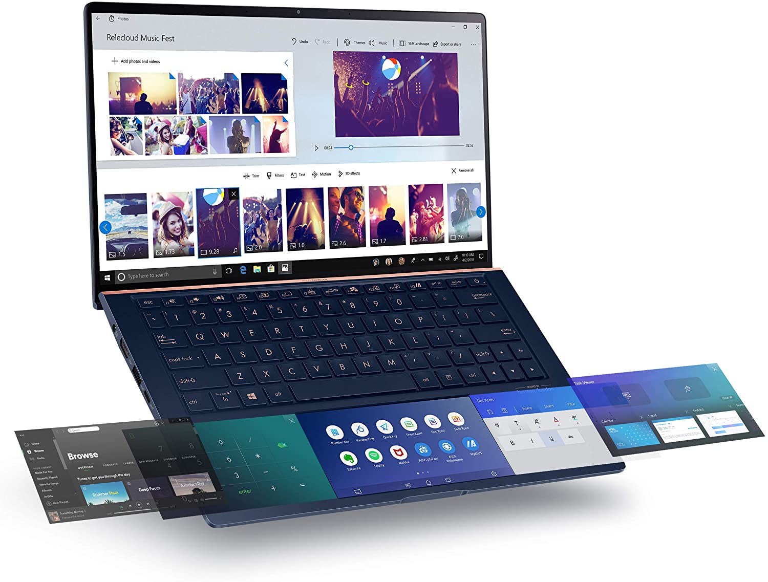 Лучший ноутбук Подходит для дизайна и редактирования Ноутбук Asus ZenBook 13 - Dalilk