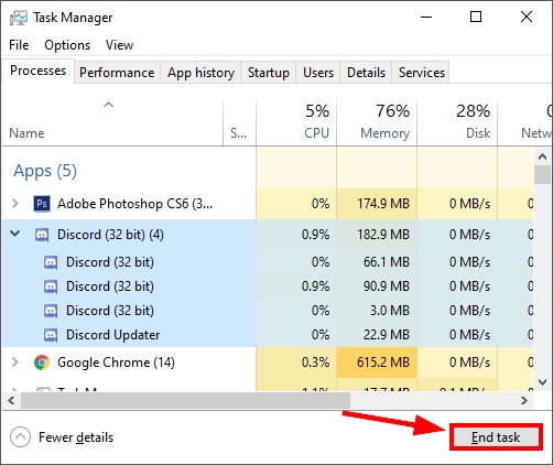 разногласия по завершению задачи