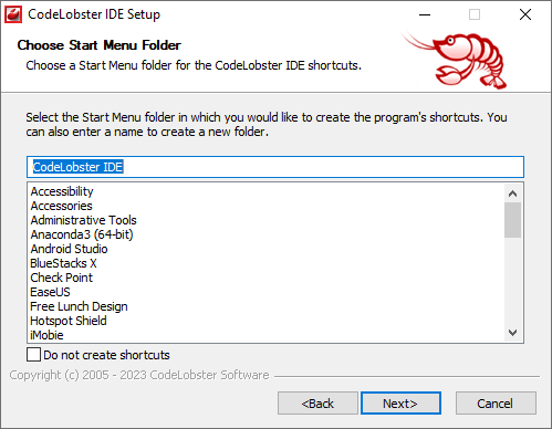 Как установить Codelobster на Windows — шаг 6