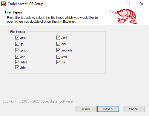 Как установить Codelobster на Windows — шаг 7