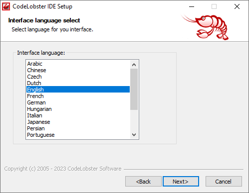 Как установить Codelobster на Windows — шаг 9