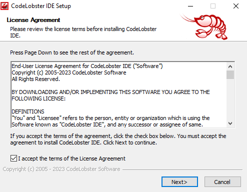 Как установить Codelobster на Windows — шаг 4