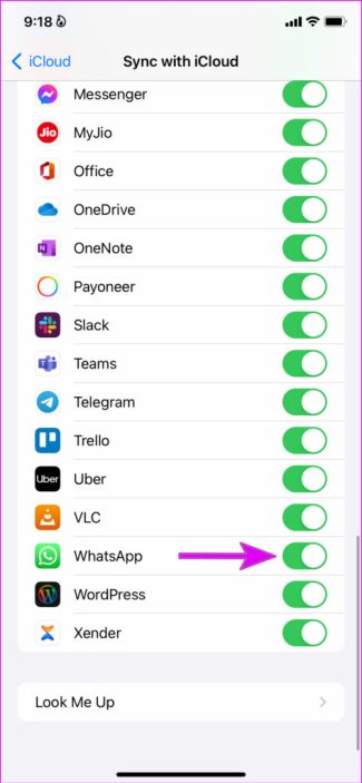отключить WhatsApp в icloud 473x1024 1 Как удалить резервные копии WhatsApp из iCloud?