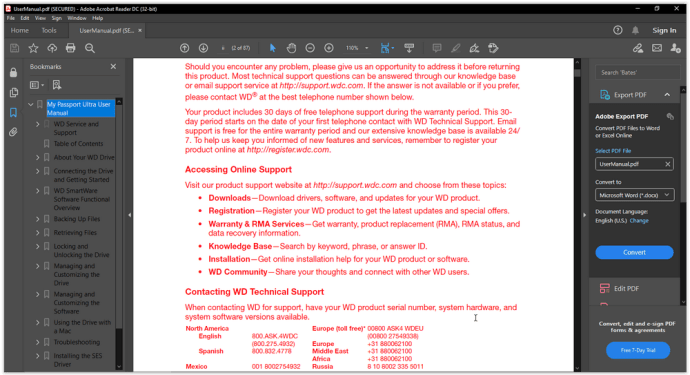 Adobe Reader изменить цвет текста 06 1 Как изменить цвет текста в PDF
