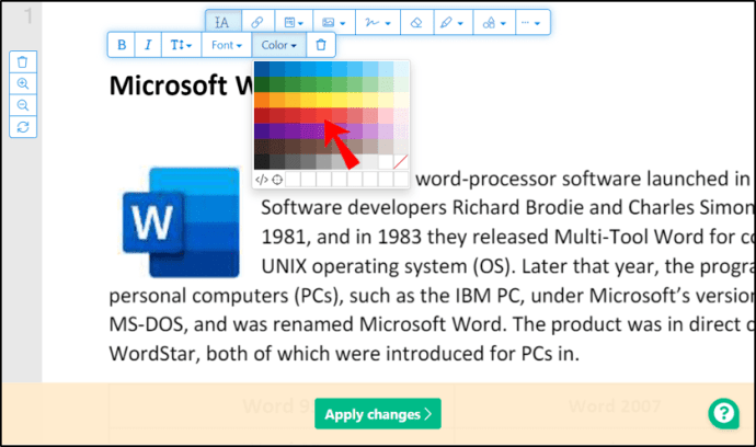 N487.4 1 Как изменить цвет текста в PDF