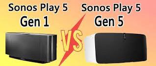 Сравнение Sonos Play 5 Gen 1 и Gen 2