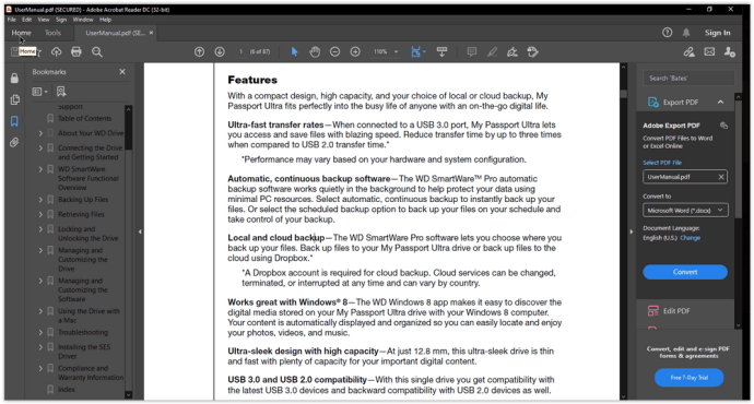 Adobe Reader изменить цвет текста 01 1 Как изменить цвет текста в PDF