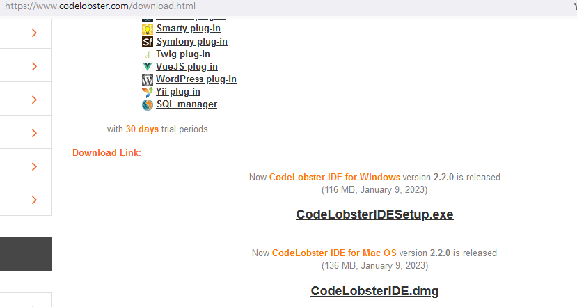Как установить Codelobster в Windows — Шаг 1