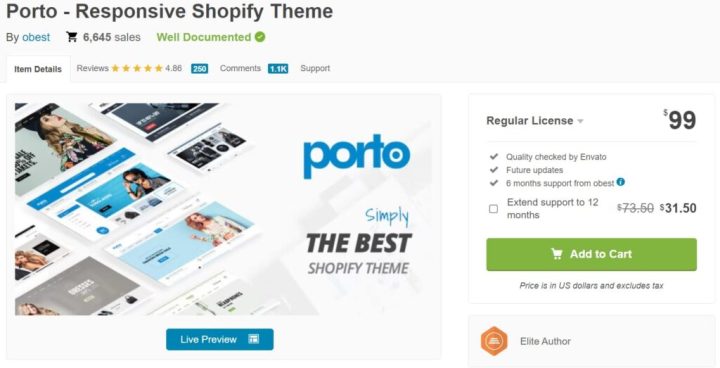 Порту Каковы лучшие темы для вашего магазина Shopify?