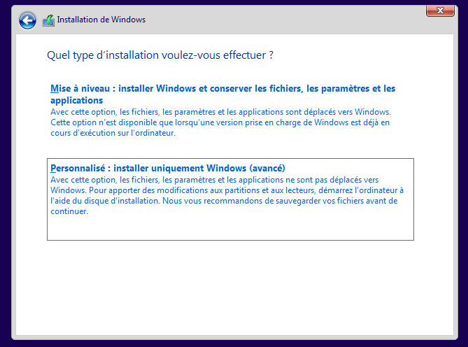 Персонализация установки Как установить разные версии Windows?