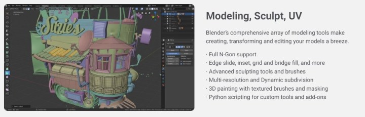 Blender: бесплатная 3D-программа с открытым исходным кодом