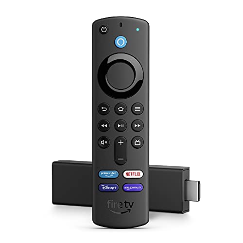Fire TV Stick 4K с Alexa Voice Remote (с кнопками управления телевизором)