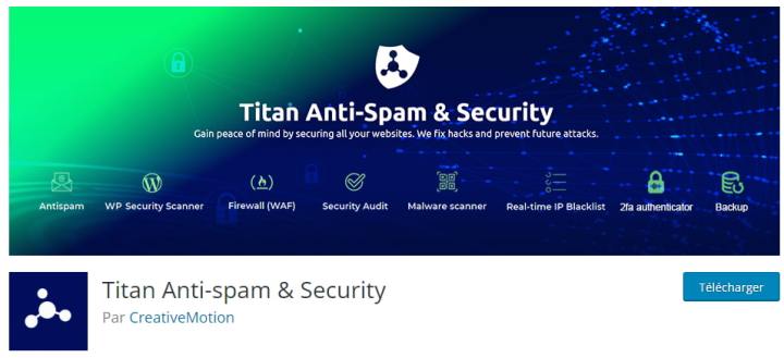 titan antispam 16 лучших плагинов безопасности для WordPress