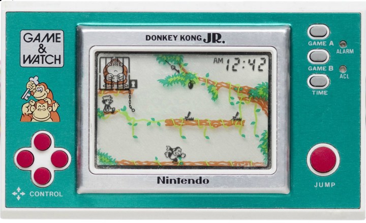 Игра Donkey Kong Jr. на Game and Watch // Источник: Pica-Pic-60x60.com