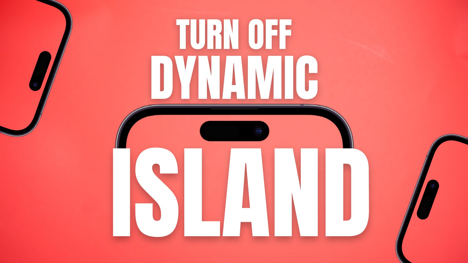 Как отключить Dynamic Island на iPhone 14 Pro