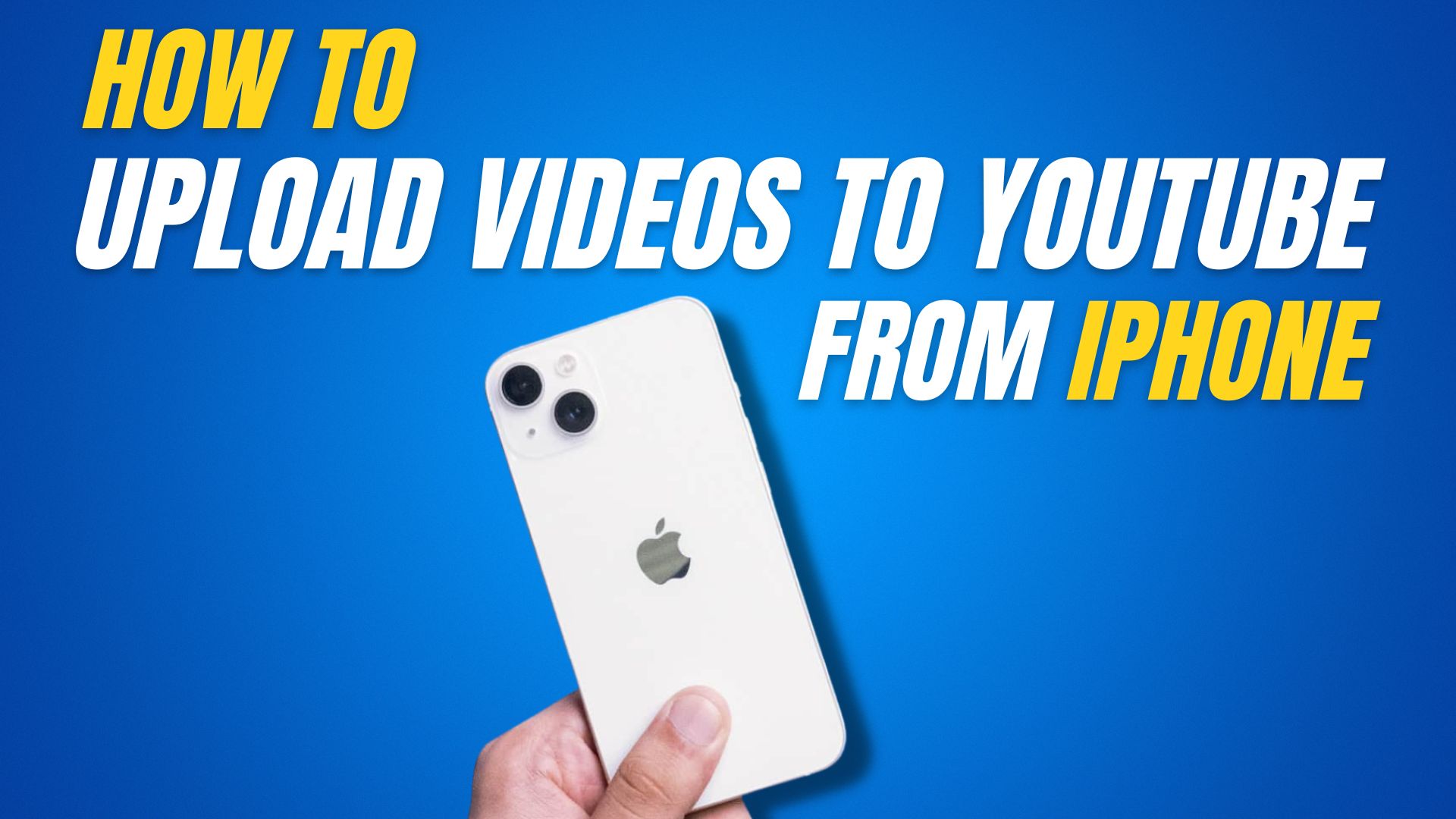 Как загрузить видео на YouTube с iPhone или iPad
