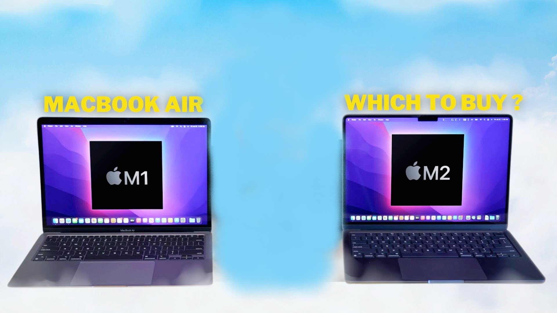 MacBook Air M2 против MacBook Air M1: что купить?