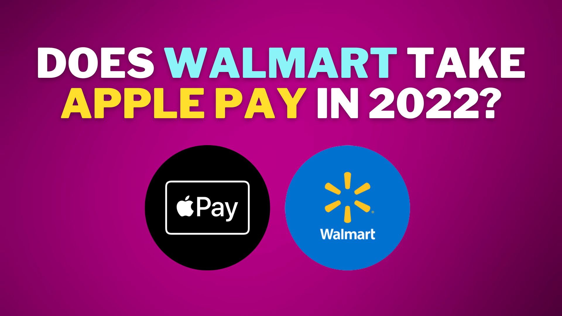 Принимает ли Walmart Apple Pay