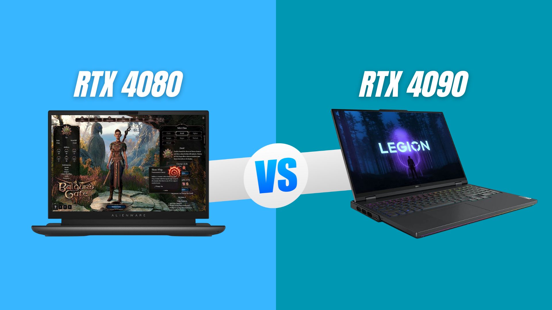 Nvidia RTX 4080 против RTX 4090: сравнение GPU для ноутбуков