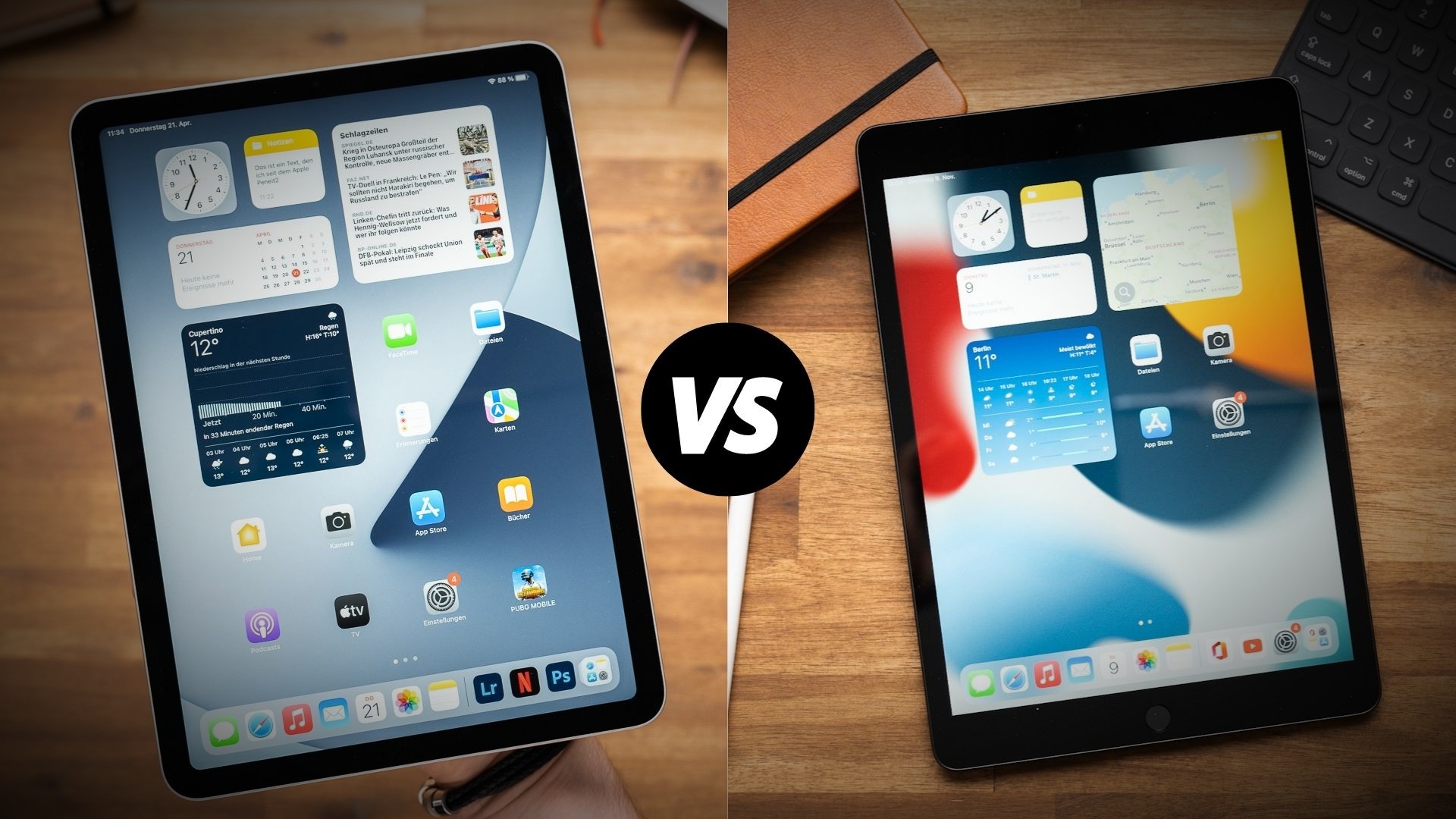 iPad Air 5 против iPad 9